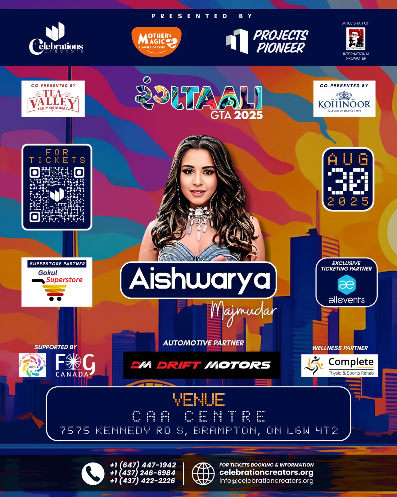 Rangtaali 2025 – Aishwarya Majmudar – Announcement