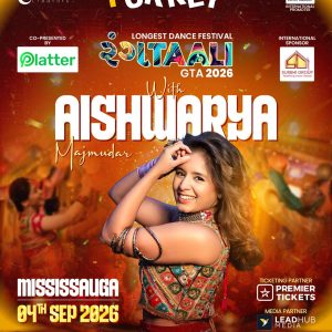Rangtaali – Aishwarya Majmudar – Mississauga – GTA – 2026